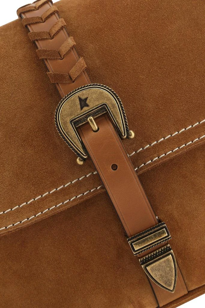 商品Golden Goose|Caramel suede Rodeo crossbody bag,价格¥4046,第3张图片详细描述