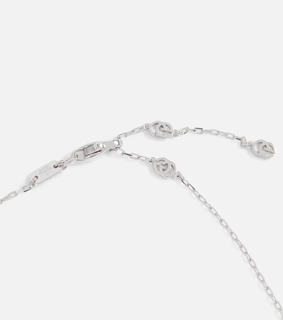 商品Gucci|GG Running 18kt white gold necklace,价格¥8266,第4张图片详细描述