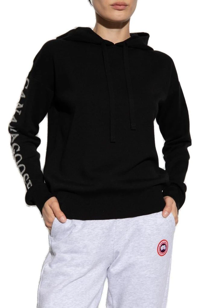 商品Canada Goose|Canada Goose Drawstring Knitted Hoodie,价格¥3329,第2张图片详细描述