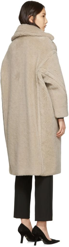 商品Max Mara|Beige Teddy Bear Coat,价格¥14070,第3张图片详细描述