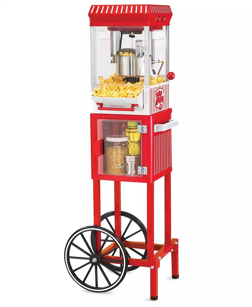 商品Nostalgia|KPM200CART Vintage 2.5-Ounce Popcorn Cart - 45 Inches Tall,价格¥968,第1张图片