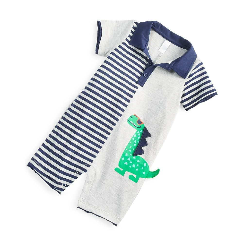 商品First Impressions|Baby Boys Dino Spike Sunsuit, Created for Macy's,价格¥57,第1张图片
