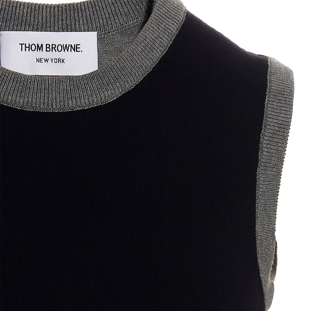 THOM BROWNE 拼色女士半裙 FKD135F-Y3007-055商品第4张图片规格展示