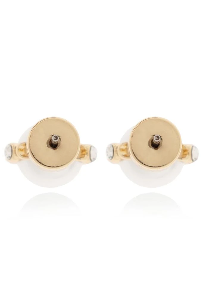 商品Coach|Coach Pearl Embellished Stud Earrings,价格¥317,第2张图片详细描述