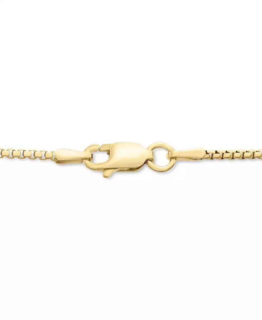 商品Macy's|Men's Cross 22" Pendant Necklace (1 ct. t.w.) in 14k Gold-Plated Sterling Silver Or Sterling Silver,价格¥3132,第4张图片详细描述