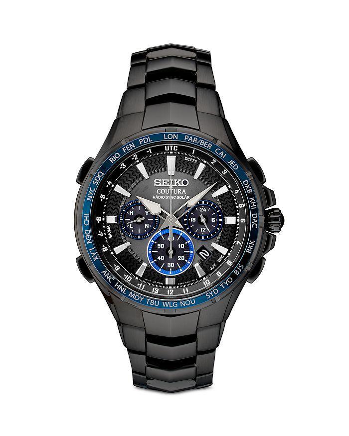 商品Seiko|Coutura Solar Chronograph, 44.5mm,价格¥5172,第3张图片详细描述