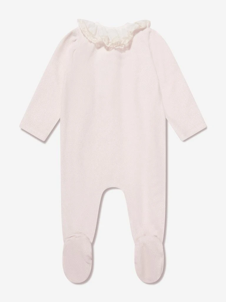 商品Paz Rodriguez|Baby Girls Cotton Babygrow in Ivory,价格¥607,第2张图片详细描述