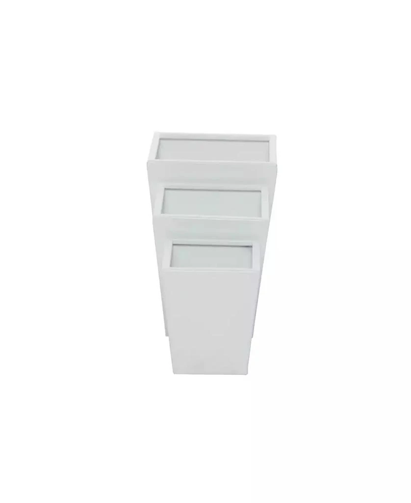 商品CosmoLiving|Metal Indoor Outdoor Planter Set of 3,价格¥236,第3张图片详细描述