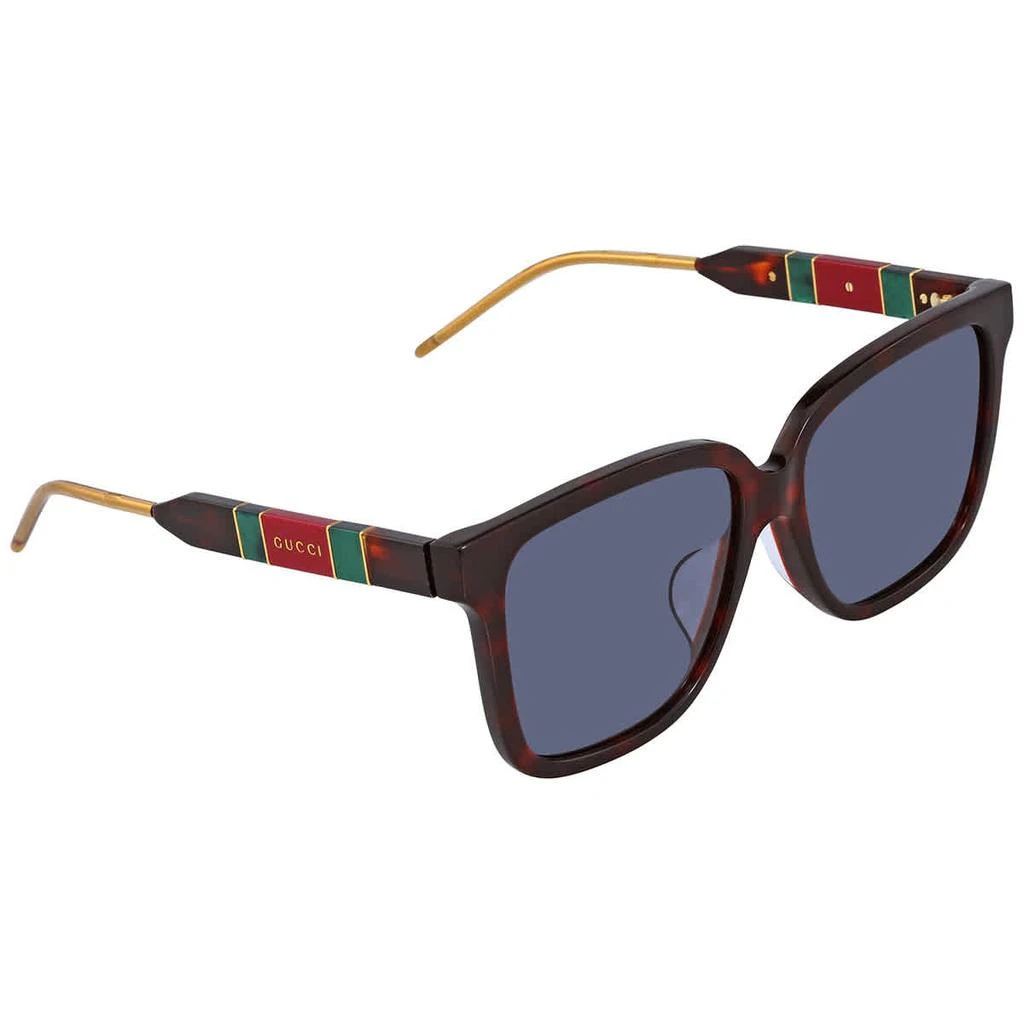 商品Gucci|Gucci Blue Square Ladies Sunglasses GG0599SA-002 56,价格¥1128,第2张图片详细描述