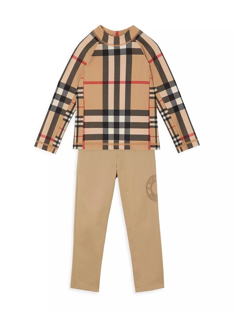 商品Burberry|Little Kid's &amp; Kid's Fisher Archive Check Sweatshirt,价格¥1013,第2张图片详细描述