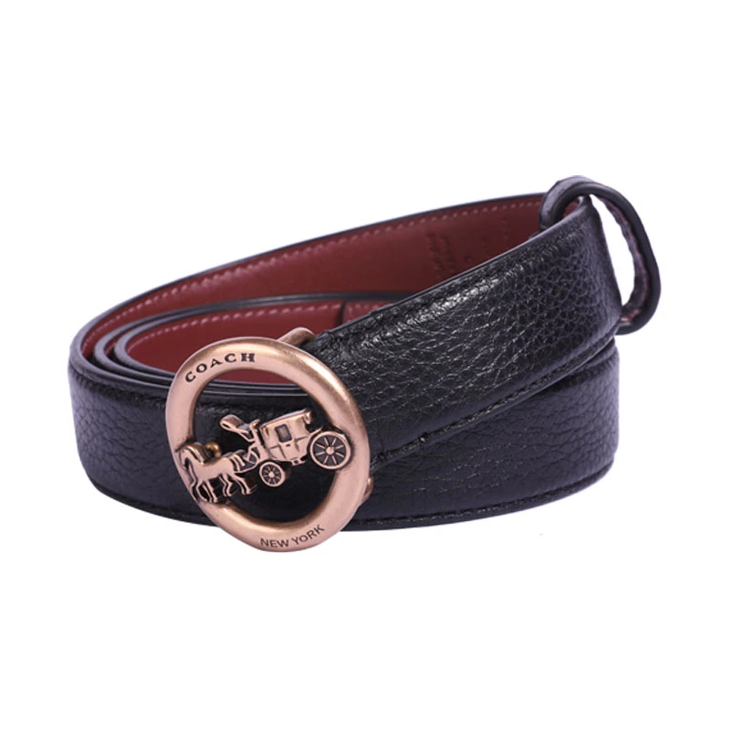 COACH 奥莱款 女士皮质马车头腰带 F78181B4OVF-M 商品