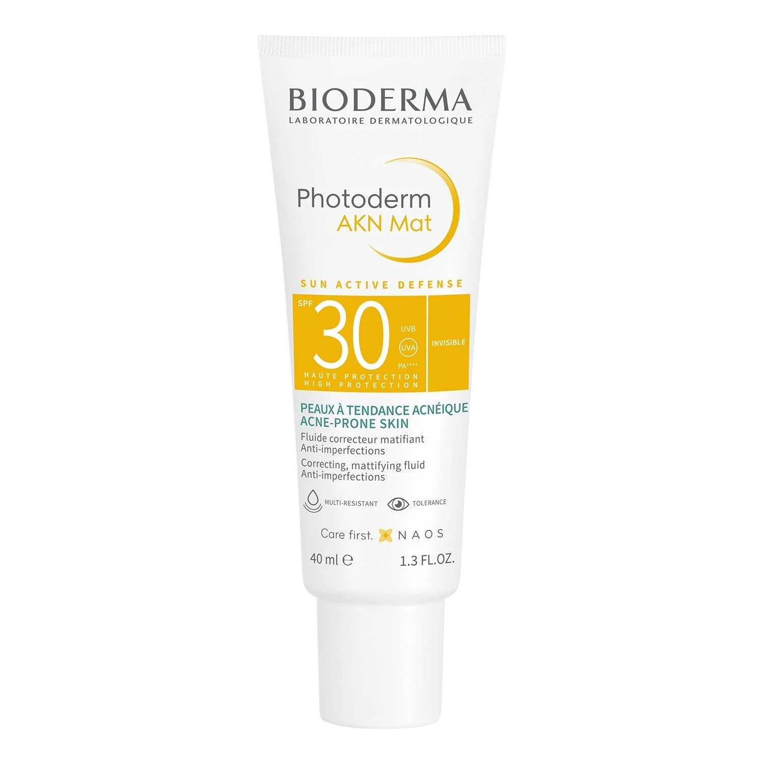 商品Bioderma|BIODERMA 贝德玛 控油抗痘面部防晒霜 SPF30 40ml,价格¥178,第1张图片