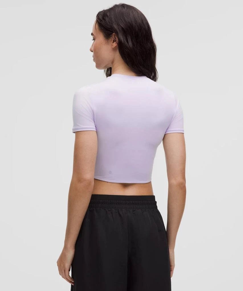 Wundermost Ultra-Soft Nulu Crewneck Cropped T-Shirt 商品