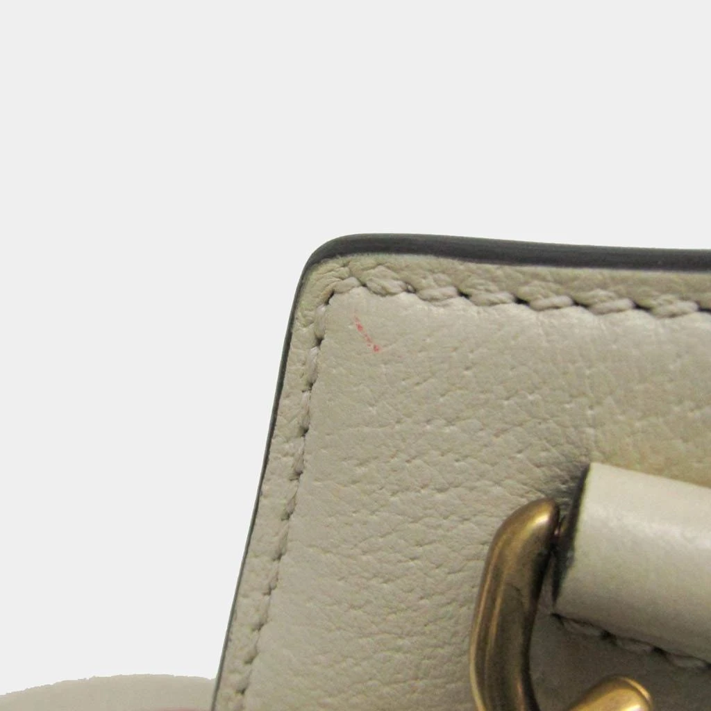 Gucci White Leather Sherry Line Totem Butterfly Shoulder Bag 商品