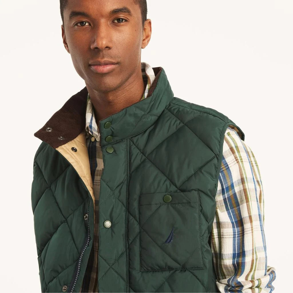 商品Nautica|Mens Tempasphere Utility Vest,价格¥534,第2张图片详细描述