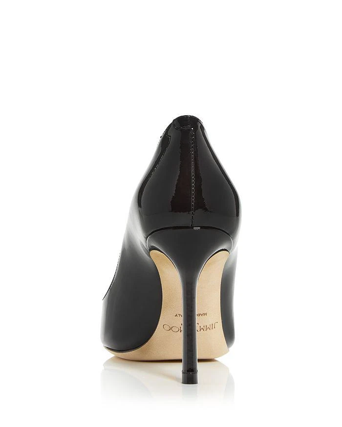 商品Jimmy Choo|Women's Romy 85 Pointed-Toe Pumps ,价格¥3606,第5张图片详细描述