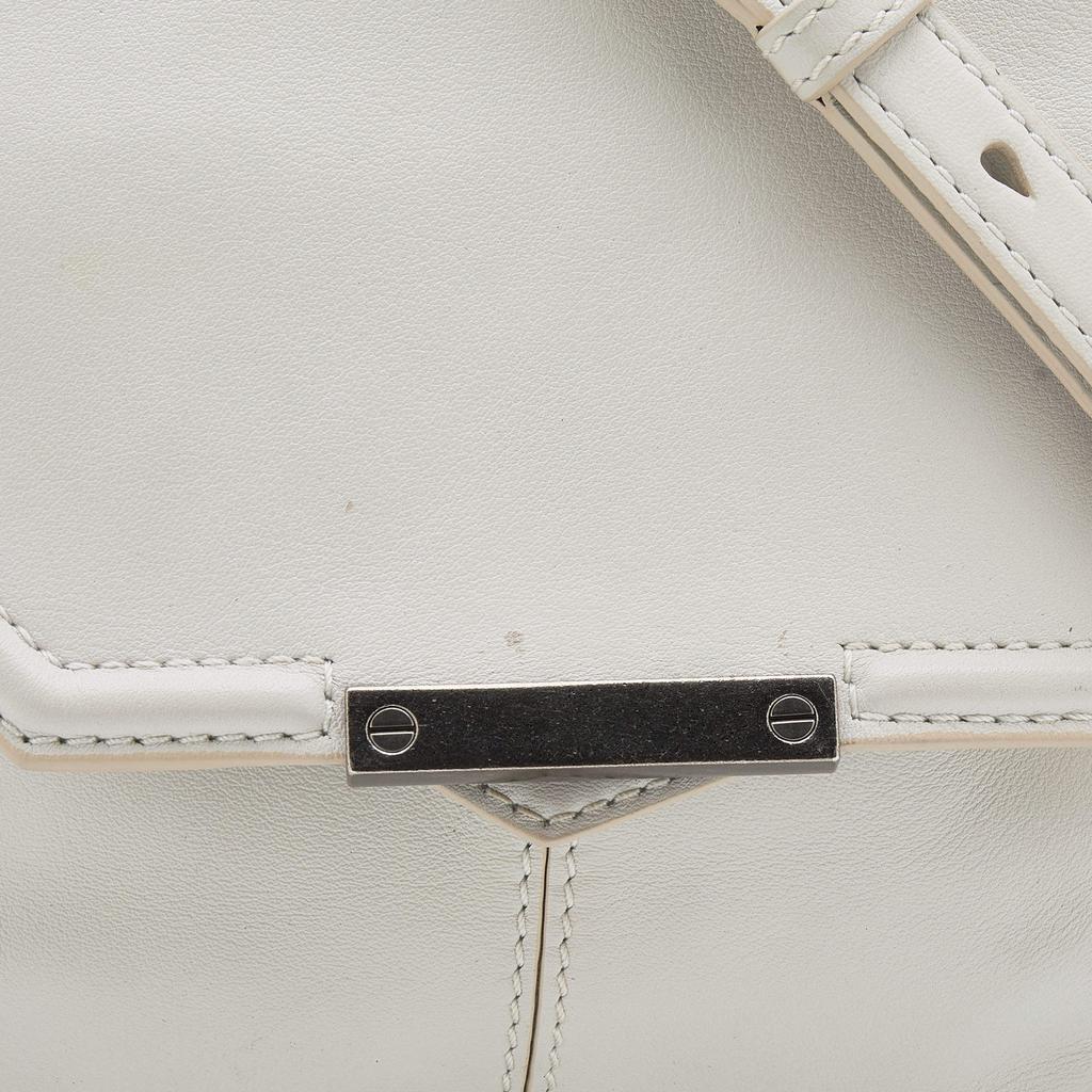 Alexander Wang White Leather Small Marion Shoulder Bag商品第5张图片规格展示