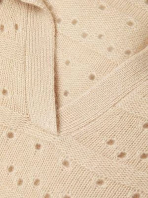 商品Tahari|Eyelet Cashmere Sweater,价格¥1037,第4张图片详细描述