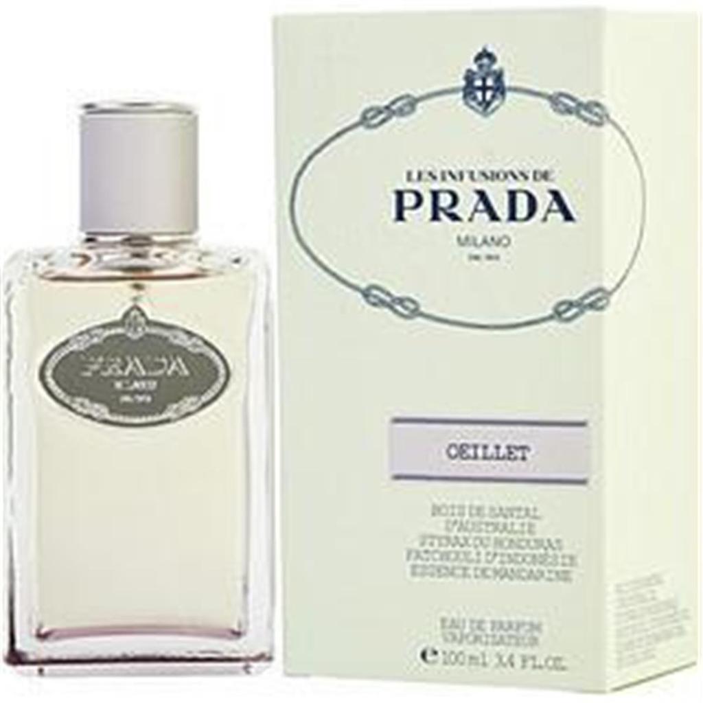 Prada 293664 3.4 oz Infusion De Oeillet Eau De Parfum Spray Women商品第1张图片规格展示