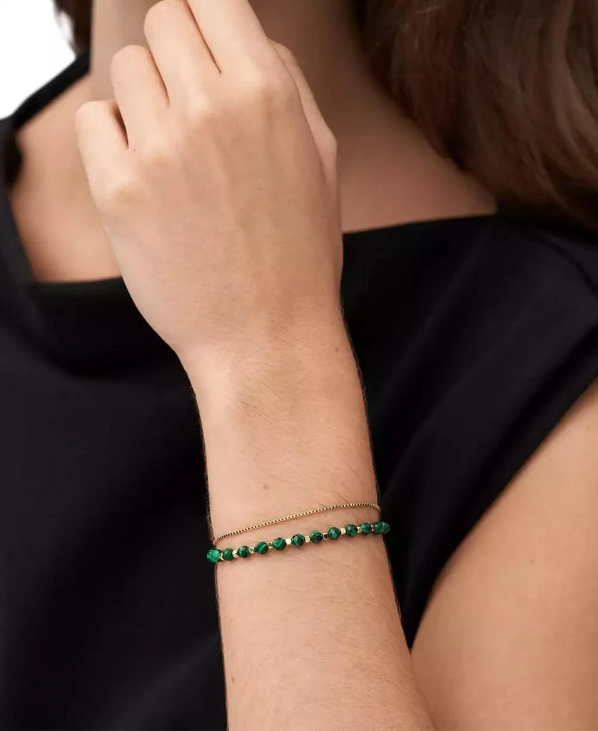 All Stacked Up Malachite Beaded Bracelet 商品