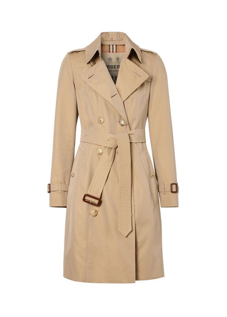 博柏利Burberry女款风衣|The mid-length chelsea heritage trench coat 100% 棉价格¥15565  | 别样海外购