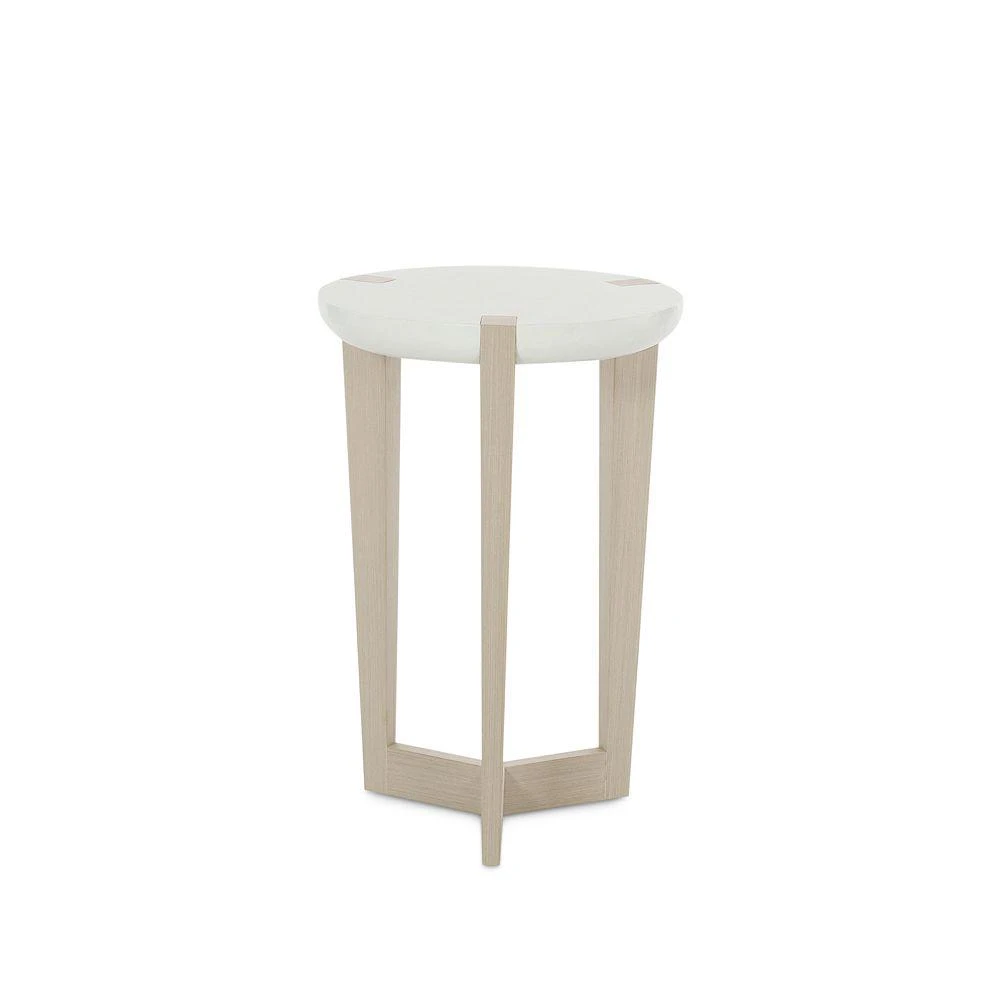 商品Bernhardt|Axiom Round Chairside Table,价格¥7267,第1张图片