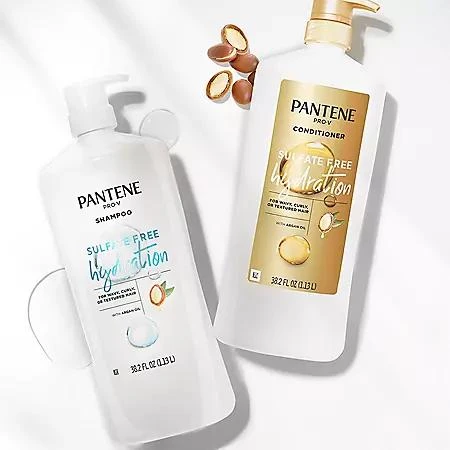 Pantene Pro-V Sulfate Free Hydration Shampoo with Argan Oil, 38.2 fl. oz. 商品