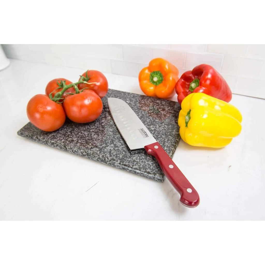 Home Basics 8" x 12" Granite Cutting Board, Black 商品
