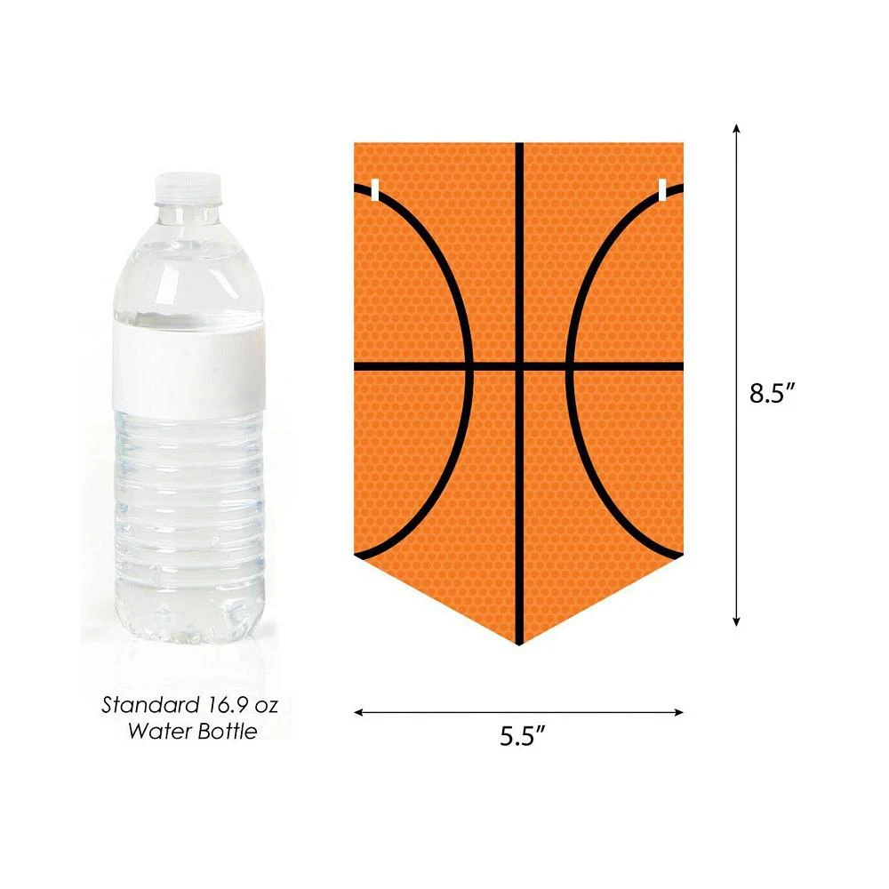 商品Big Dot of Happiness|Nothin' but Net - Basketball - Bunting Banner Sports Party Decor Happy Birthday,价格¥158,第3张图片详细描述