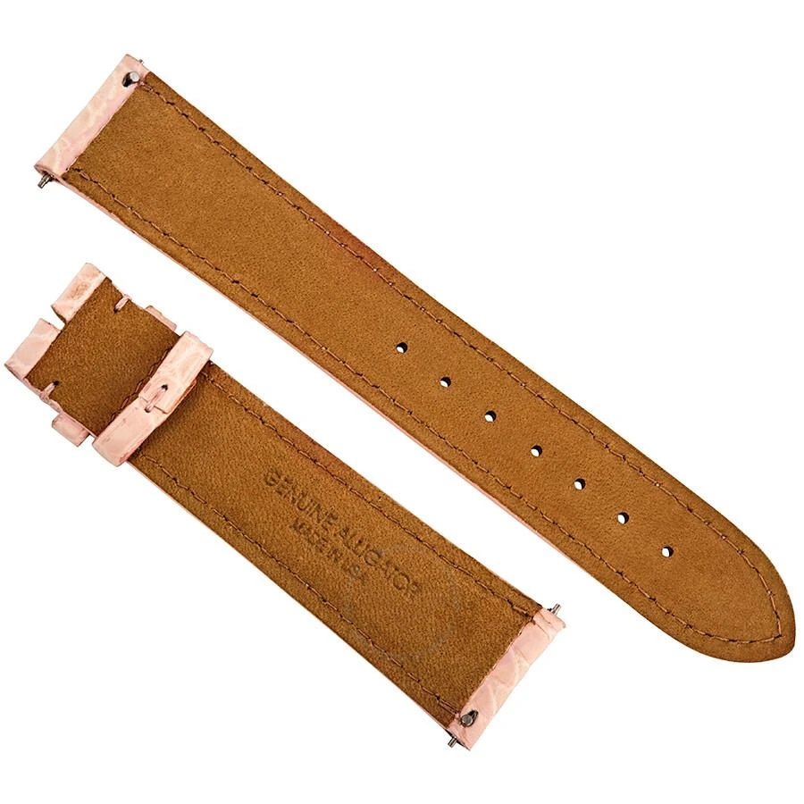 商品Hadley Roma|21 MM Matte Pink Alligator Leather Strap,价格¥112,第2张图片详细描述