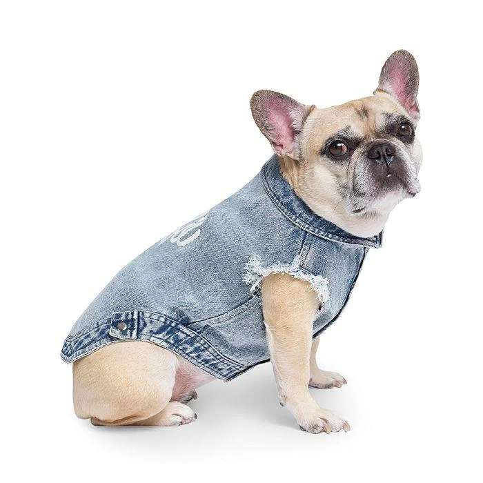 商品Canada Pooch|Barbie Denim Dog Vest,价格¥382,第3张图片详细描述