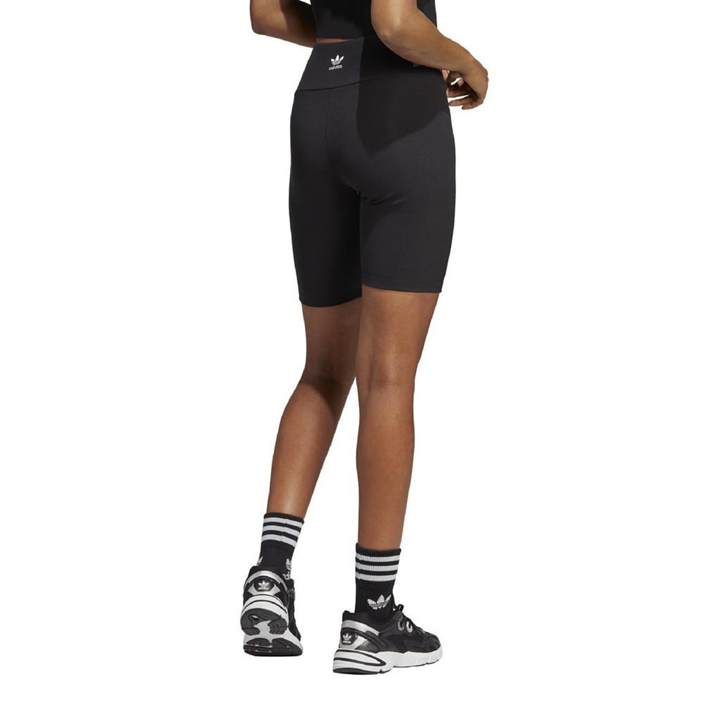 商品Adidas|Women's Adicolor Essentials High Rise Short Leggings,价格¥311,第4张图片详细描述