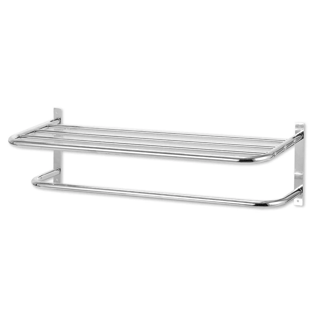 商品Home Basics|Home Basics Wall Mounted Bath Shelf with Towel Bar,价格¥241,第2张图片详细描述