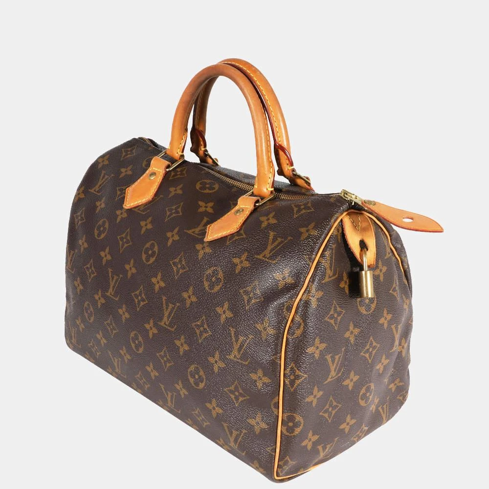 商品[二手商品] Louis Vuitton|Louis Vuitton Monogram Canvas Speedy 30 Bag,价格¥8801,第2张图片详细描述