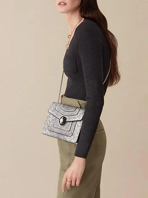 商品BVLGARI|Serpenti Karung Crossbody Bag,价格¥27621,第5张图片详细描述