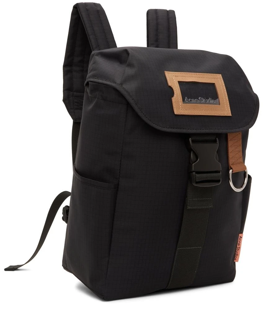 Acne Studios Black Large Backpack 2