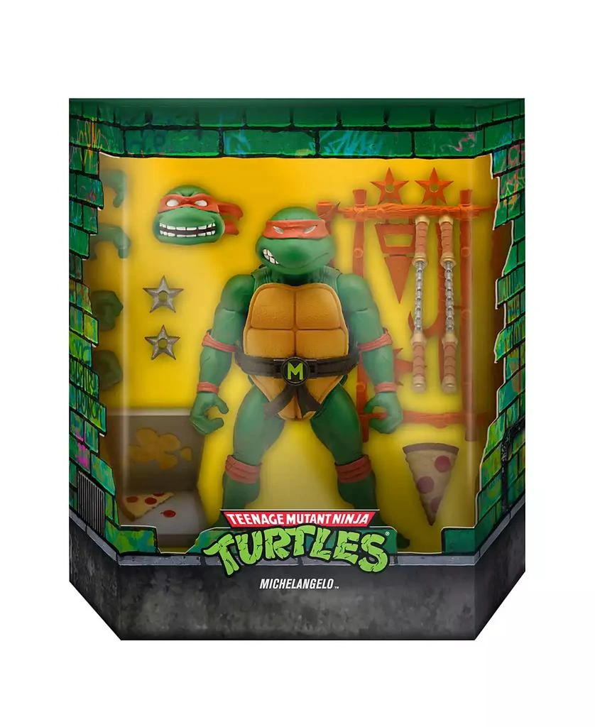 商品Super 7|Teenage Mutant Ninja Turtles Michelangelo 7" Ultimates, Action Figure,价格¥306,第2张图片详细描述