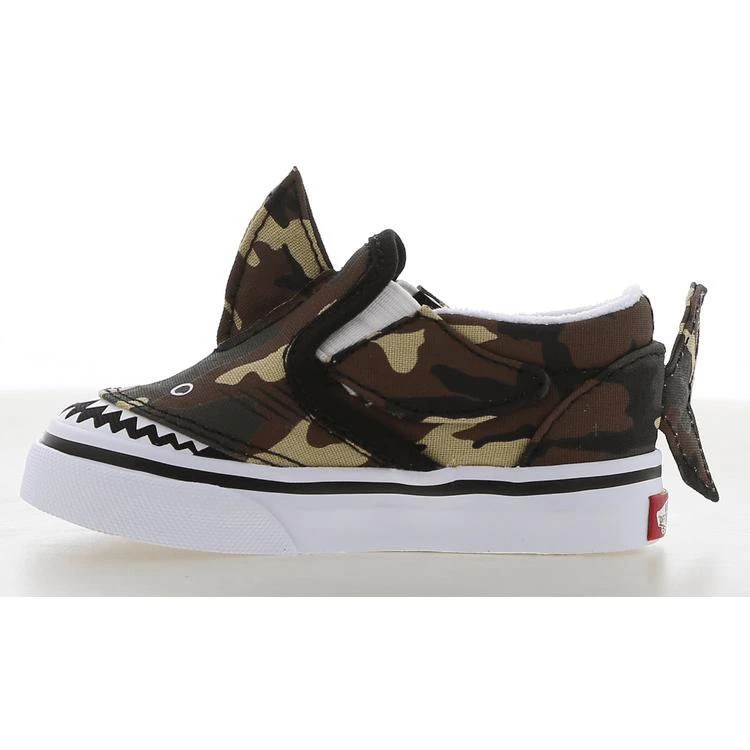 商品Vans|Vans Slip On Camo Shark - Baby Shoes,价格¥222,第4张图片详细描述