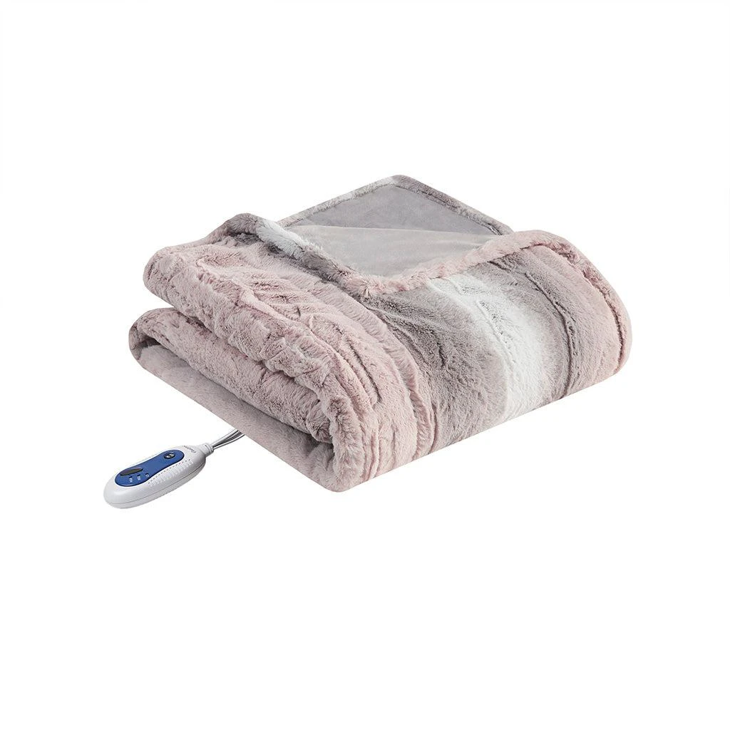 商品Beautyrest|Electric Heated Plush Bedding Blanket,价格¥544,第5张图片详细描述