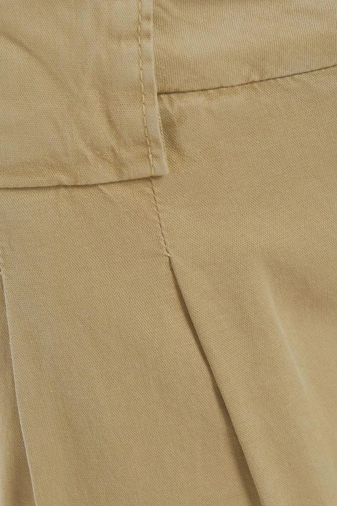 商品ba&sh|Paige pleated Lyocell-blend straight-leg pants,价格¥735,第4张图片详细描述