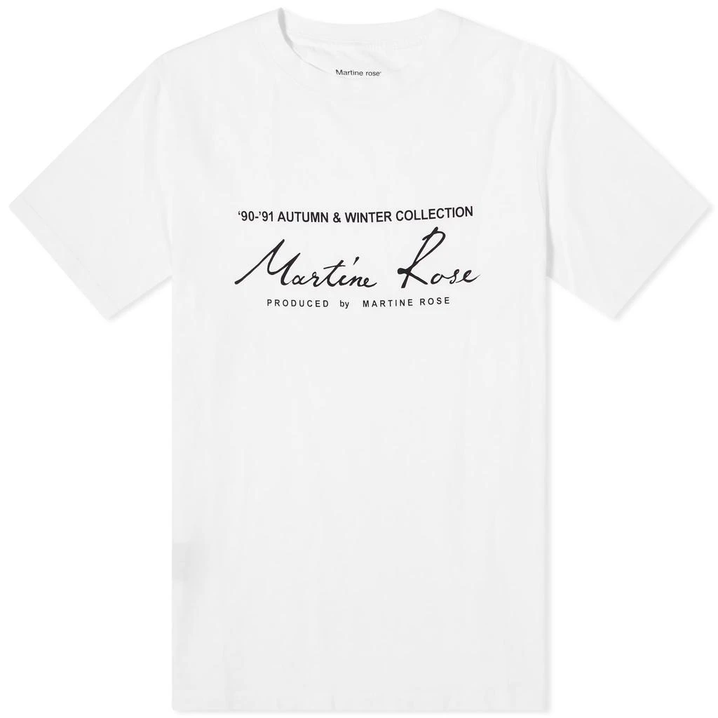 商品Martine Rose|女式 经典 logo 汗衫 T恤,价格¥522,第1张图片