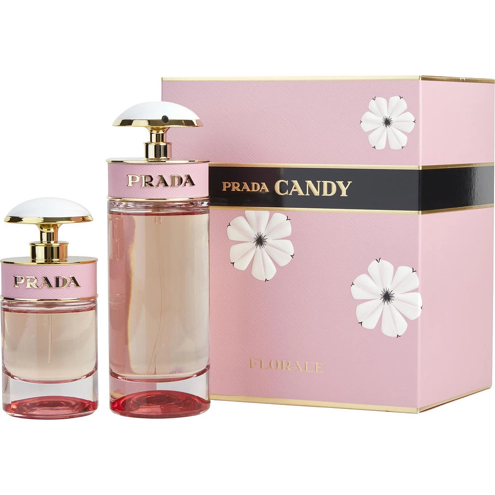 商品Prada|Prada 普拉达 花花小姐（花漾糖果）女士淡香水套装（50ml+30ml）,价格¥739,第1张图片