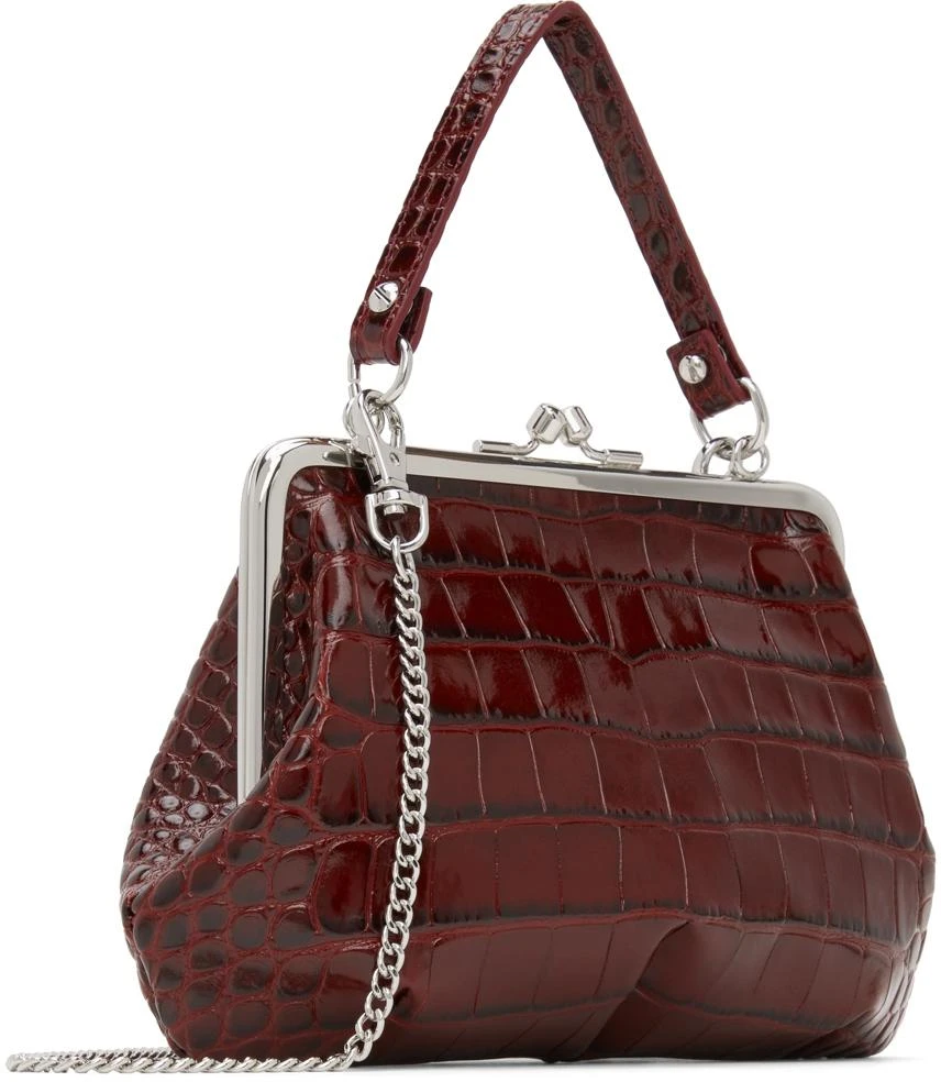 商品Vivienne Westwood|Burgundy Granny Frame Bag,价格¥3030,第3张图片详细描述