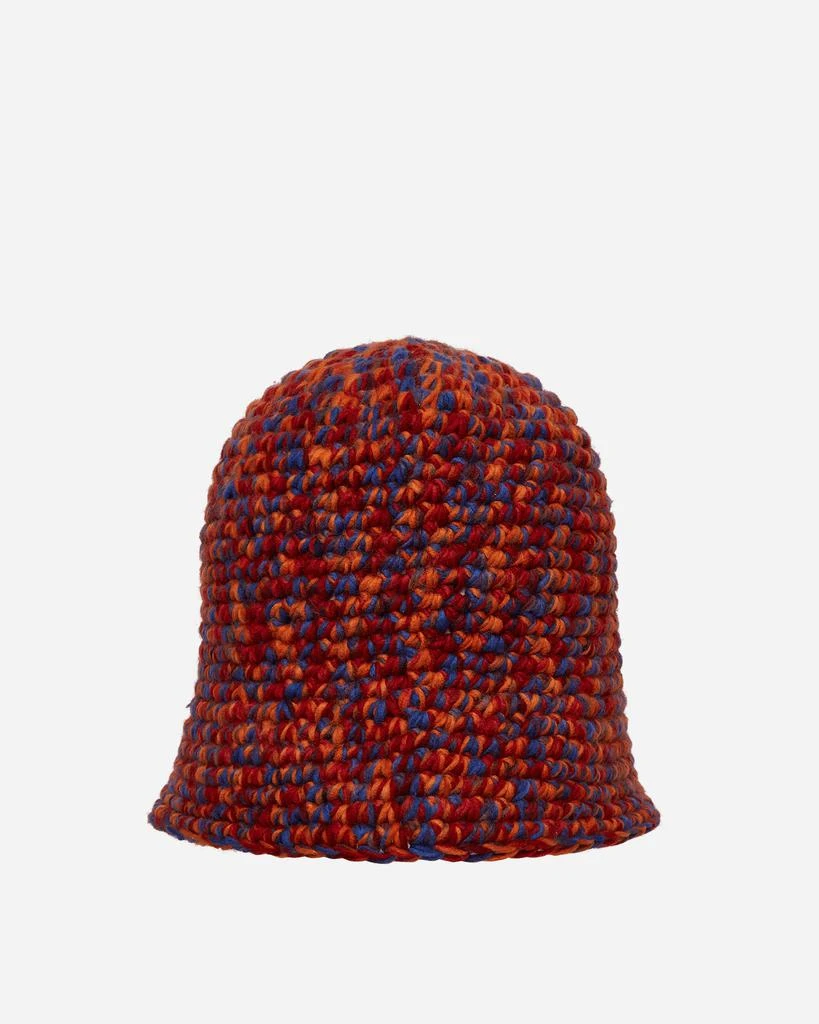 商品STUSSY|Melange Yarn Knit Bucket Hat Orange,价格¥288,第1张图片