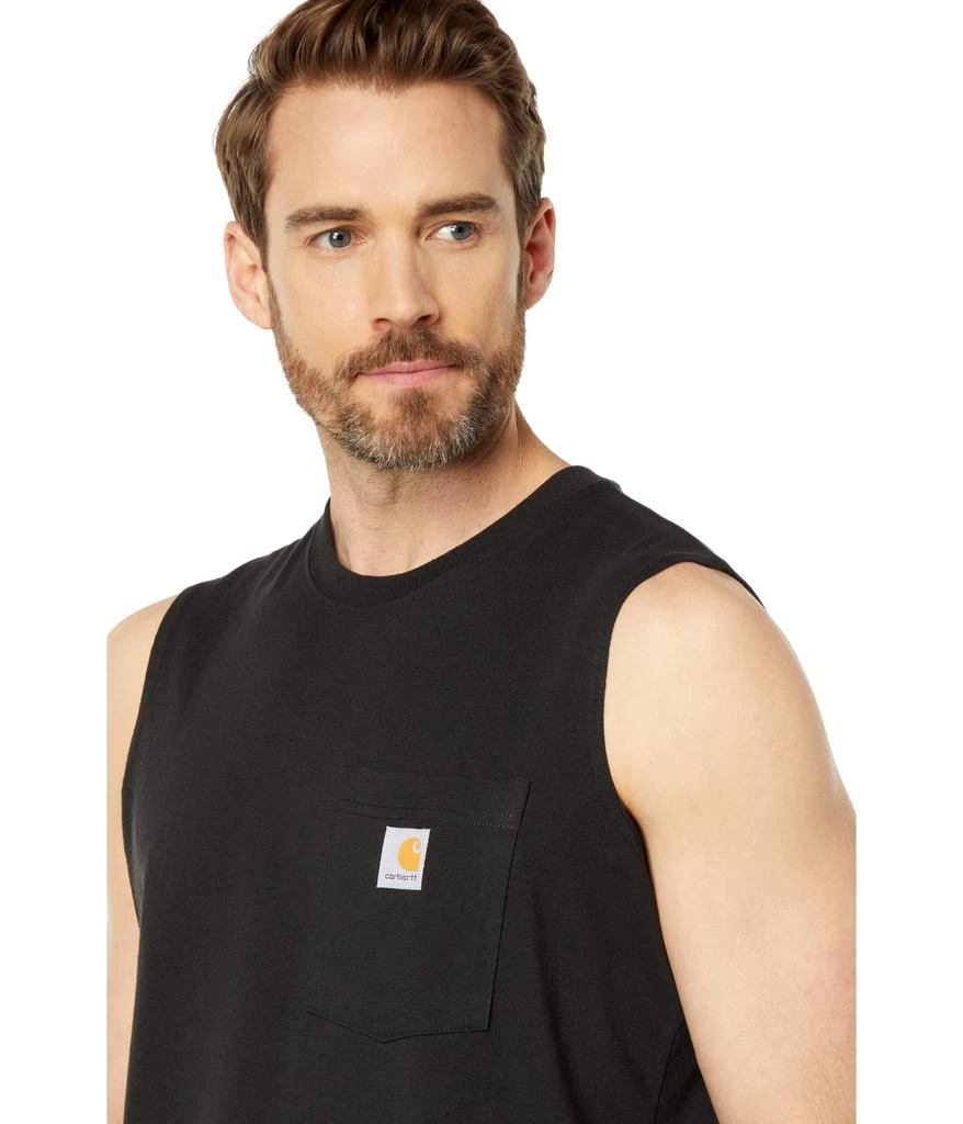 商品Carhartt|Workwear Pocket Sleeveless T-Shirt,价格¥148,第3张图片详细描述