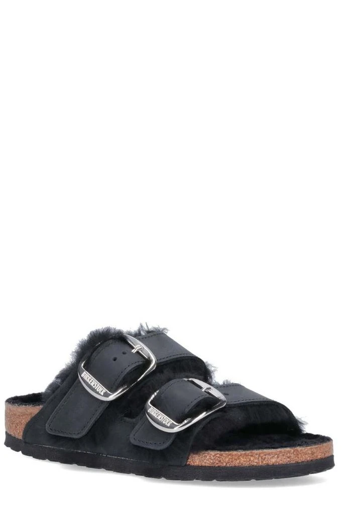 商品Birkenstock|Birkenstock Arizona Big Buckle Shearling Sandals,价格¥759,第2张图片详细描述