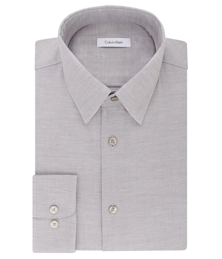 商品Calvin Klein|Men's Dress Shirt Regular Fit Non Iron Stretch Solid,价格¥270,第1张图片