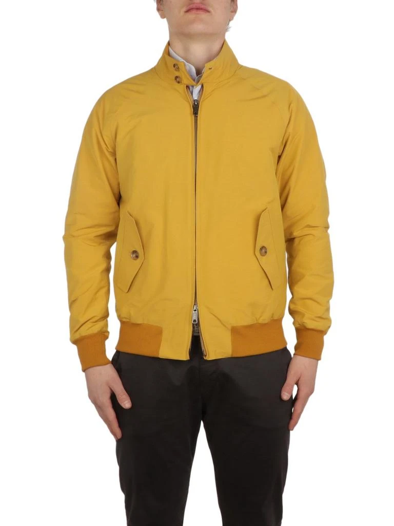 商品Baracuta|Baracuta men's yellow cotton outerwear jacket,价格¥3098,第1张图片