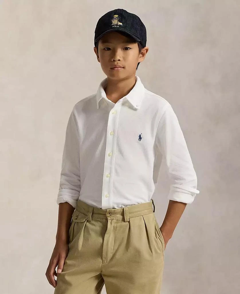 商品Ralph Lauren|拉夫劳伦 大童款棉质衬衣,价格¥285,第1张图片