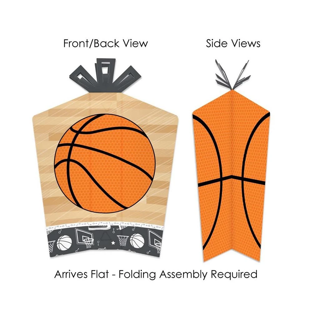 商品Big Dot of Happiness|Nothin' but Net - Basketball - Table Decor Party Fold & Flare Centerpieces 10 Ct,价格¥142,第2张图片详细描述